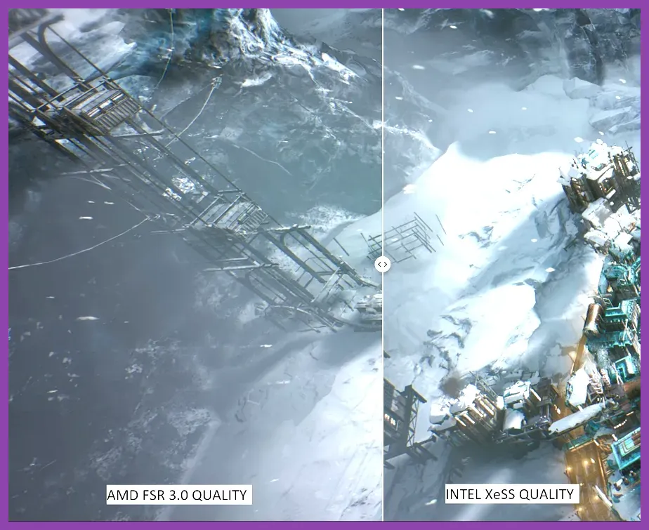 DLSS performance comparison in Frostpunk 2