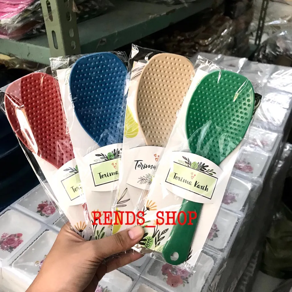 Souvenir Centong Magic Com Plastik Kemasan Alas + PLastik