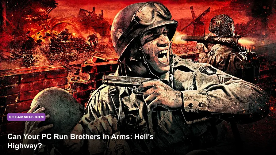 Brothers in Arms Hell's Highway PC gameplay during the Arnhem bridge battle