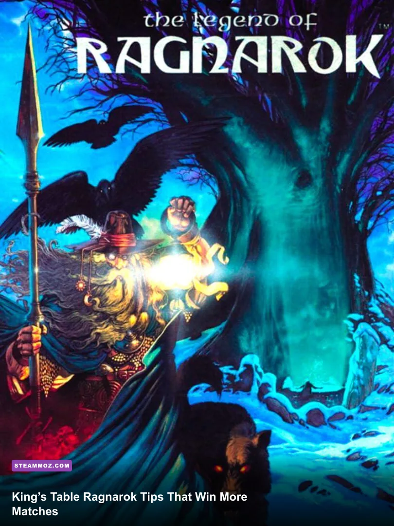 King's Table The Legend of Ragnarok Viking board during a tactical match
