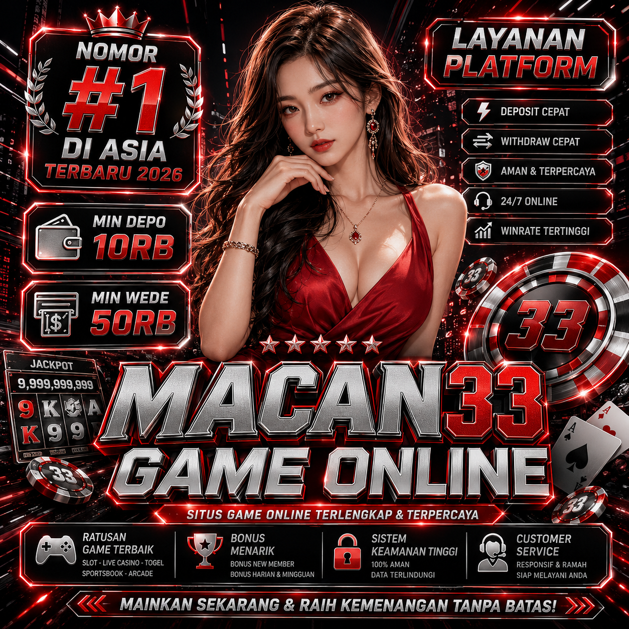 MACAN33 | Slot Gacor 2026, RTP Live Terbaru & Situs Resmi Game Online