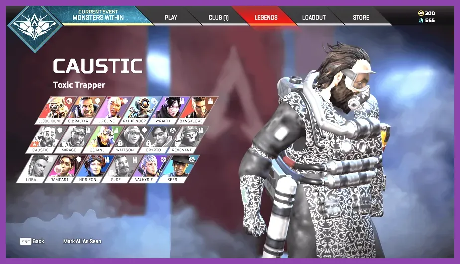 How to Unlock All Secret Characters in Apex Legends