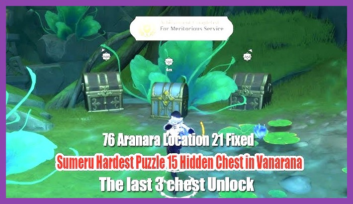 Secret underground treasure vault room in Sumeru unlocked via Static Views