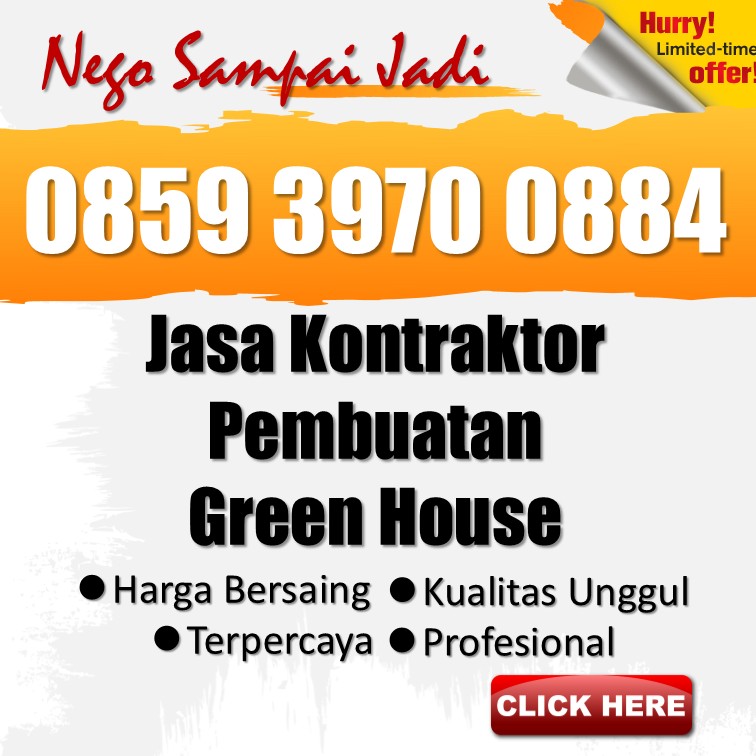 💎 WA 0859 3970 0884 - Biaya Pemasangan Green House Sederhana Gunungkidul