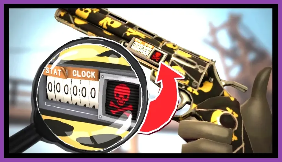 Strange weapon variant showing kill tracker in Team Fortress 2