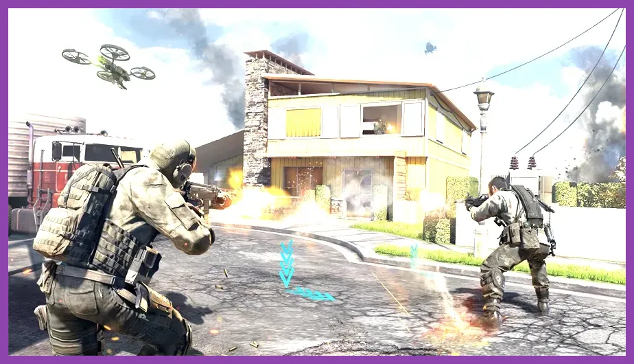 Intense multiplayer combat in Call of Duty Mobile featured event mode