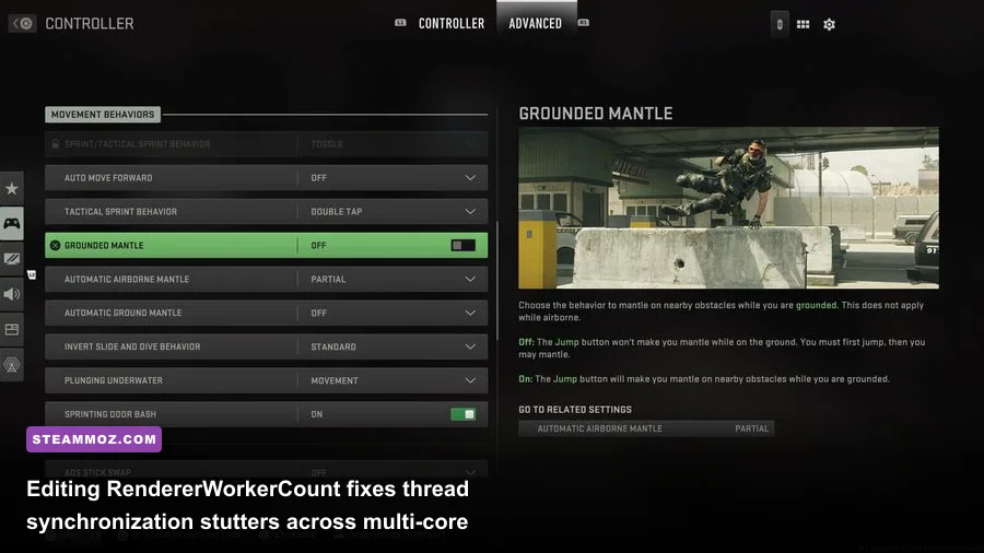 Editing options.3.cod22.cst config file for Modern Warfare 2