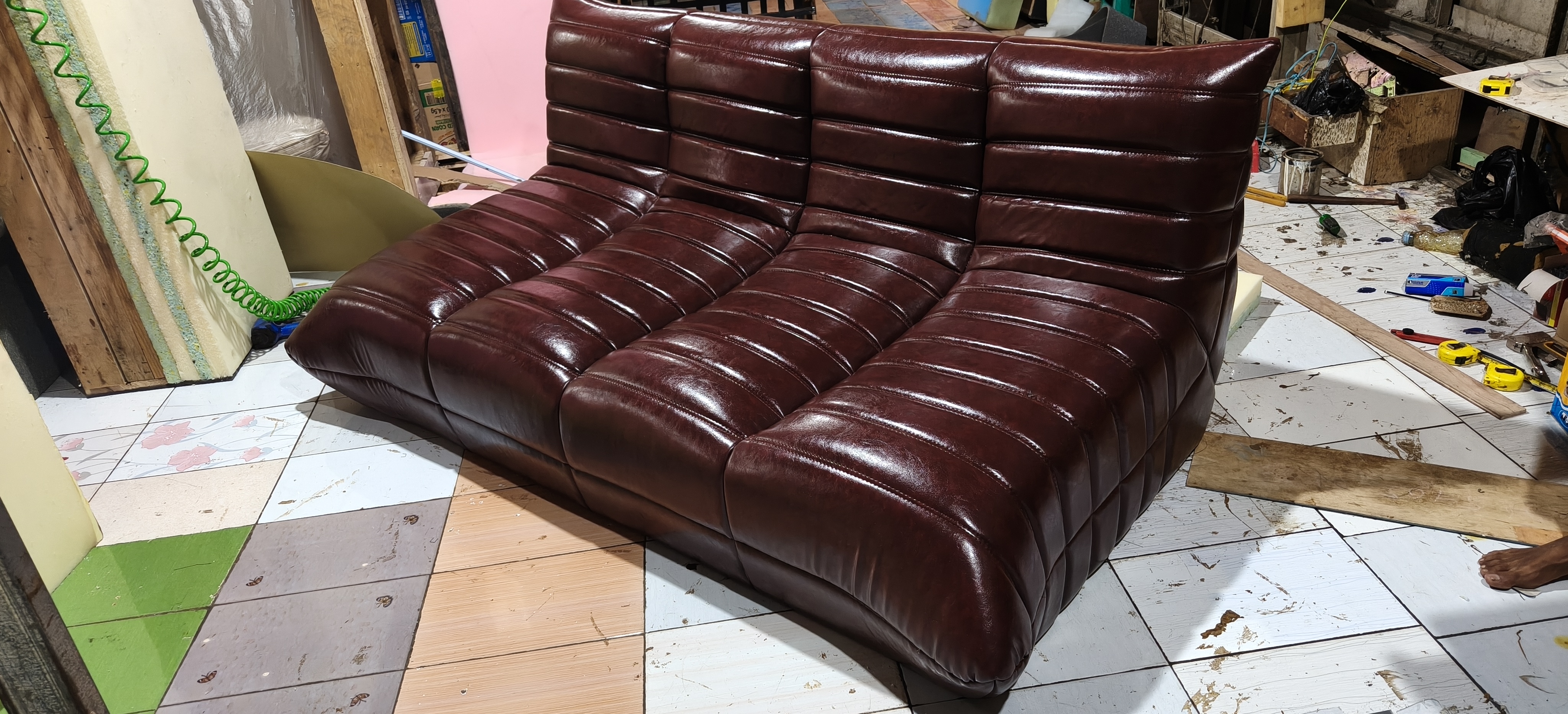 Sofa custom hasil pengerjaan Sofa Depok by Yenia