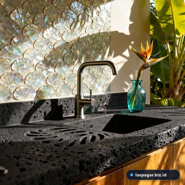 Ketahanan kitchen set aluminium terhadap paparan air dan kelembapan tropis