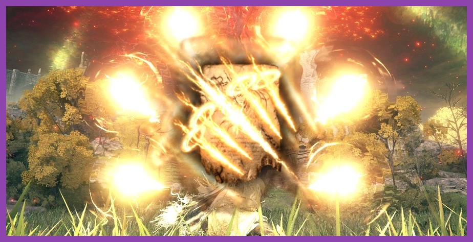 Artwork of the Spear of the Impaler DLC weapon