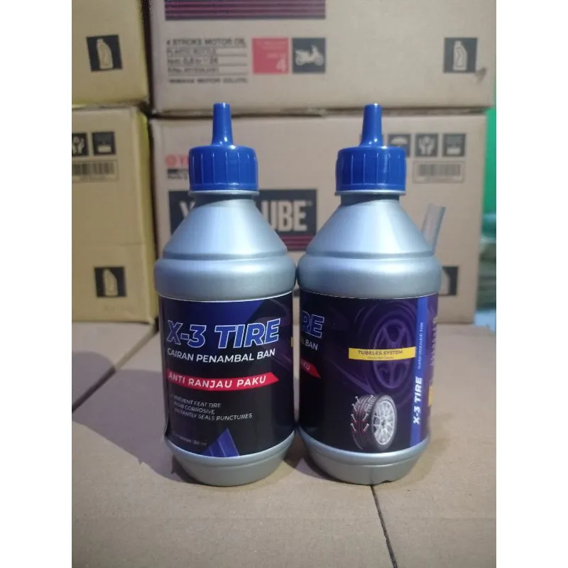 CAIRAN PENAMBAL BAN TUBELES ANTI BOCOR  2 BOTOL KWALITAS TERPERCAYA - Gambar 3