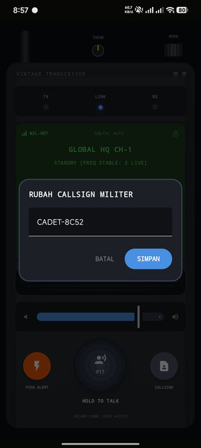 WALKIE TALKIE FB EDISI Screenshot
