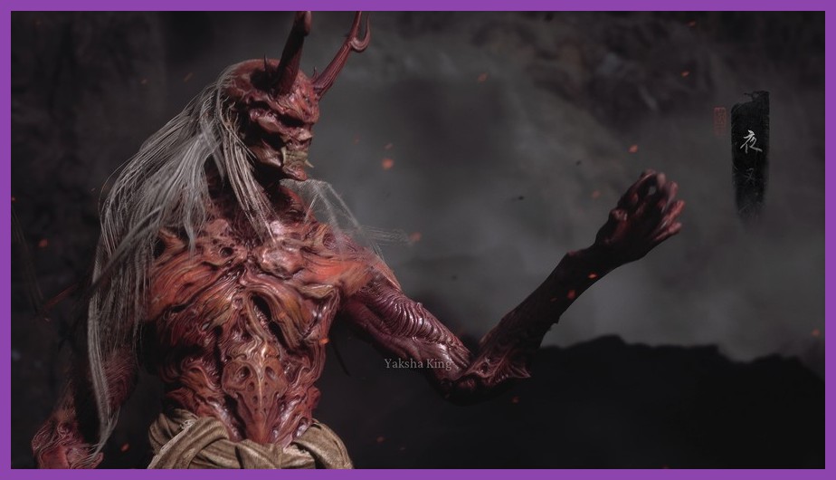 Yaksha King boss encounter in Black Myth Wukong